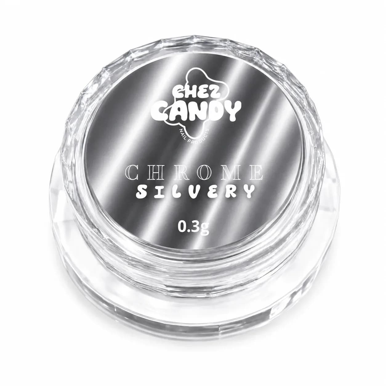 Chrome Silver pot en filet