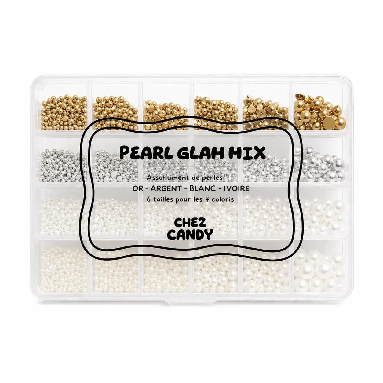 Perle décoration ongle