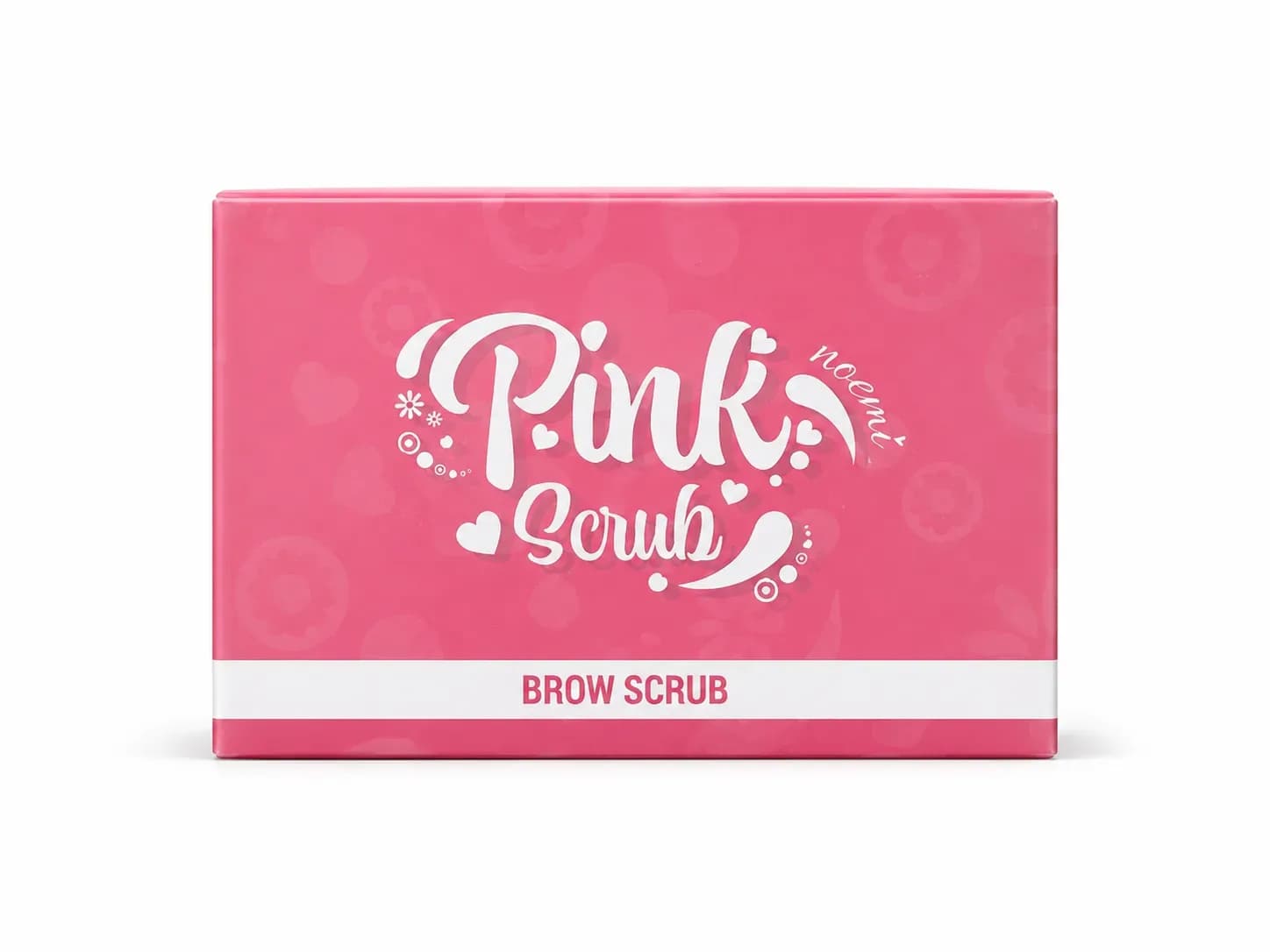 Pink scrub Noemi sourcils