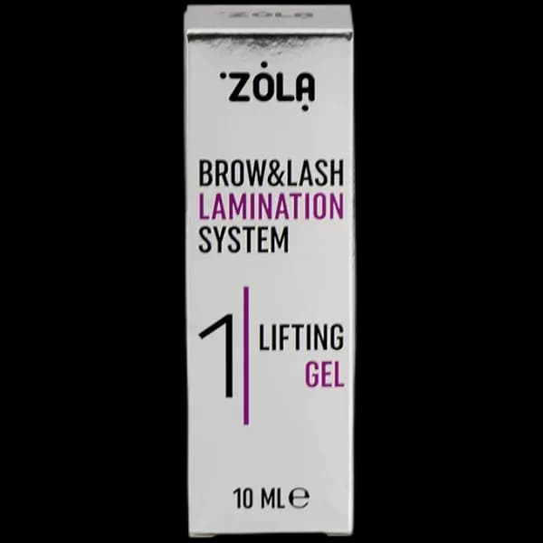 Rehaussement de cils lifting gel - Step 1