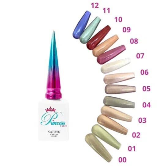 vernis semi-permanent cat eyes diamond 07, photo 2
